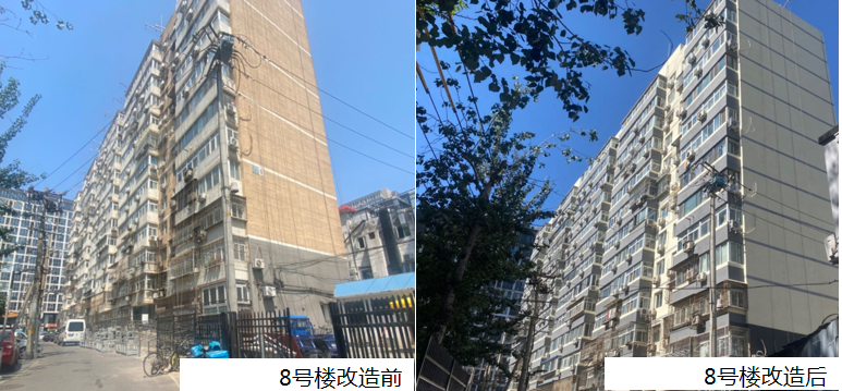 工程掠影:龍?zhí)督值缽V渠門內(nèi)大街6號(hào)樓、8號(hào)樓綜合整治項(xiàng)目